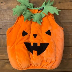 Baby pullover pumpkin Halloween costume 18 months
